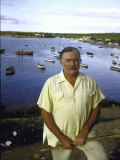 Ernest Hemingway at a Cuban Fishing Village Like the One in His Book 