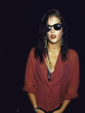 Lisa Marie Presley Wearing Sunglasses Lámina fotográfica de primera calidad