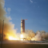 Apollo 11 Taking Off. Cape Canaveral, Florida Photographic Print by Ralph Morse