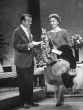 Host Jack Paar on His Program, the Host Jack Paar on His Program, the
