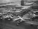 The Idlewild Airport Lámina fotográfica por Dmitri Kessel