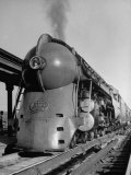 20th Century Limited Locomotive on Tracks Lámina fotográfica por Alfred Eisenstaedt 20th Century Limited Locomotive on Tracks Lámina fotográfica por Alfred Eisenstaedt