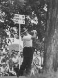 Golfer Sam Snead Hitting His Ball Premium fotoprint Golfer Sam Snead Hitting His Ball Premium fotoprint
