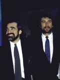 Director Martin Scorsese and Actor Robert De Niro Fototryk i høj kvalitet Director Martin Scorsese and Actor Robert De Niro Fototryk i høj kvalitet