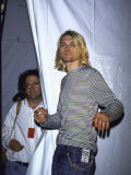 Front Man of Rock Group Nirvana Kurt Cobain Lámina fotográfica de primera calidad