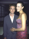 Actress Liv Tyler and Singer Royston Langdon at Film Premiere of 