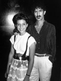 Moon Unit Zappa and Father, Musician Frank Zappa Lámina fotográfica de primera calidad por David Mcgough Moon Unit Zappa and Father, Musician Frank Zappa Lámina fotográfica de primera calidad por David Mcgough