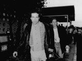 Boyfriend and Girlfriend, Actors Jason Patric and Julia Roberts Caught in Transit Fototryk i høj kvalitet