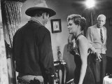 Director Howard Hawks Coaching Actress Angie Dickinson on Set for 