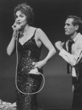 Actress Geraldine Page and Actor Paul Newman Acting in the Play, Actress Geraldine Page and Actor Paul Newman Acting in the Play,