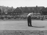 Ed Furgol, Sinking Final Put, and Wins the National Open Golf Tournament at Baltusrol Golf Club Premium Photographic Print by Peter Stackpole Ed Furgol, Sinking Final Put, and Wins the National Open Golf Tournament at Baltusrol Golf Club Premium Photographic Print by Peter Stackpole