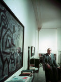 Architect Mies Van Der Rohe at Home Lámina fotográfica de primera calidad Architect Mies Van Der Rohe at Home Lámina fotográfica de primera calidad