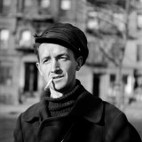 Folk Singer Woody Guthrie in Nyc Lámina fotográfica de primera calidad