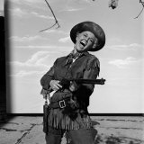 Actress Doris Day in Costume on the Set of 
