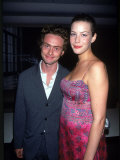 Musician Royston Langdon and Actress Liv Tyler, at Film Premiere of 