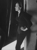 Ballerina Maria Tallchief Standing Backstage Prior to Appearing in 