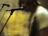 One Toy Soldier at Microphone Prints by Phil Sharp