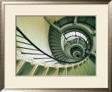 The Spiral Staircase at the Ponce Deleon Inlet Lighthouse,Daytona Beach, Florida, USA Posters por Richard Cummins