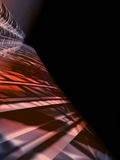 Abstract in Red and Purple Hues Print by Paul Cooklin