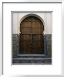 Door in the Quartier Des Andalous, Medina, Fes El Bali, Fez, Morocco, North Africa, Africa Prints by Bruno Morandi