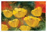 Yellow Pops II Prints by Angellini 