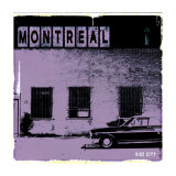 Montreal Vice City in Purple Prints by Pascal Normand