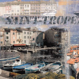 Saint-Trope, Provence I Print by John Clarke