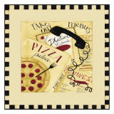 Pizza Lámina por Dan Dipaolo