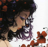 Les Fleurs Rouges Art by Ludovic Jacqz