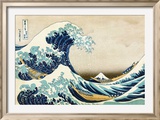 La grande vague de Kanagawa Poster par Katsushika Hokusai