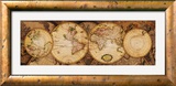 Map of the World: Nova Totius Terrarum Orbis Plakaty