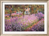 The Artist's Garden at Giverny, c.1900 Posters by Claude Monet