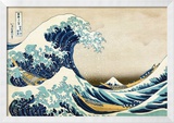 La grande vague de Kanagawa Affiche par Katsushika Hokusai