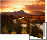 Teton Range at Sunset, Grand Teton National Park, Wyoming, USA Pôsteres por Adam Jones Teton Range at Sunset, Grand Teton National Park, Wyoming, USA Pôsteres por Adam Jones