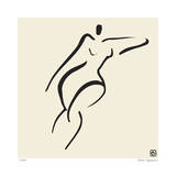 Ty Wilson - Abstract Female Nude V - Sınırlı Üretim
