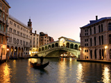 Rialto Bridge, Grand Canal, Venice, Italy Prints by Alan Copson
