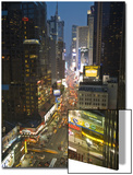 Broadway Looking Towards Times Square, Manhattan, New York City, USA Poster by Alan Copson