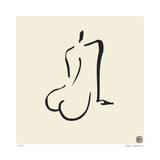 Abstract Female Nude IV Særudgave af Ty Wilson