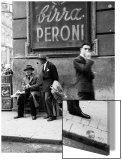 Men in a Street of Napoli Prints