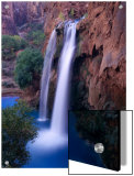 Havasu Falls, Havasupai Indian Reservation, Grand Canyon National Park, Arizona Posters by Mark Newman