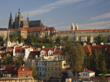 Prague Castle and Lesser Town Area, Prague, Czech Republic Photographic Print by Adam Jones