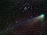 Comet C.2001/Q4 (Neat), Near M44, Beehive Cluster Photographic Print by Guillermo Gonzalez