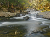 Bog Road Falls, Lamoille River, Vermont Fotografie-Druck von Gustav W. Verderber