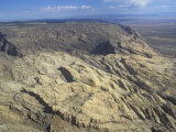 Aerial View of the East Front of the San Rafael Swell, Utah, USA Photographie par Jim Wark