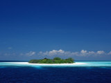Maldives Island, Indian Ocean Photographie par Reinhard Dirscherl