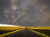 Mammatus Cloud Formation over the Northwest Nebraska Plains Photographic Print by Charles Doswell
