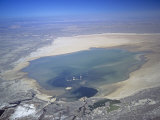 Rosamond Lake Near Edwards Airforce Base, California, USA Fotografie-Druck von Jim Wark