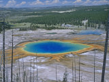 Grand Prismatic Spring, Yellowstone National Park, Wyoming, USA Fotografie-Druck von Gustav W. Verderber