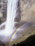 Vernal Falls with a Rainbow at its Base, Yosemite National Park, California, USA Photographic Print by Adam Jones