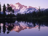 Mt. Shuksan Mirrored on Picture Lake, North Cascades National Park, Washington, USA Photographic Print by Adam Jones